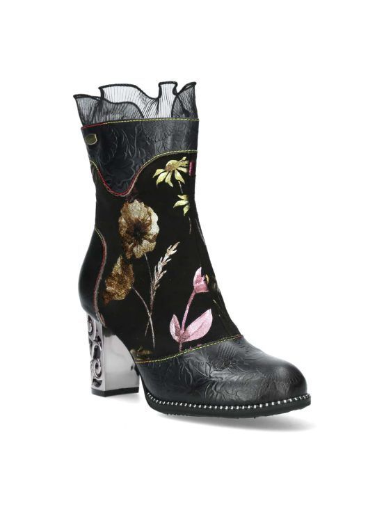 Botas De Cuero Laura Vita