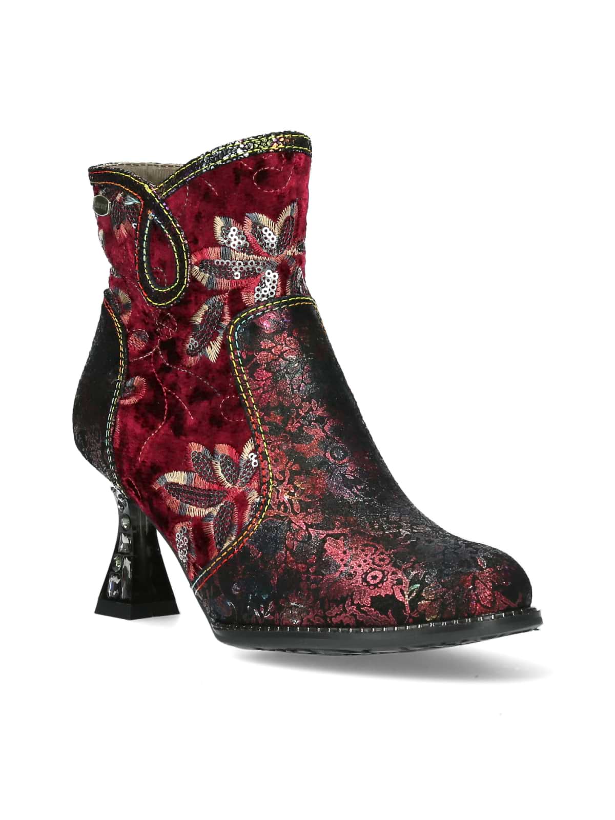 Botas Piel Y Terciopelo Laura Vita